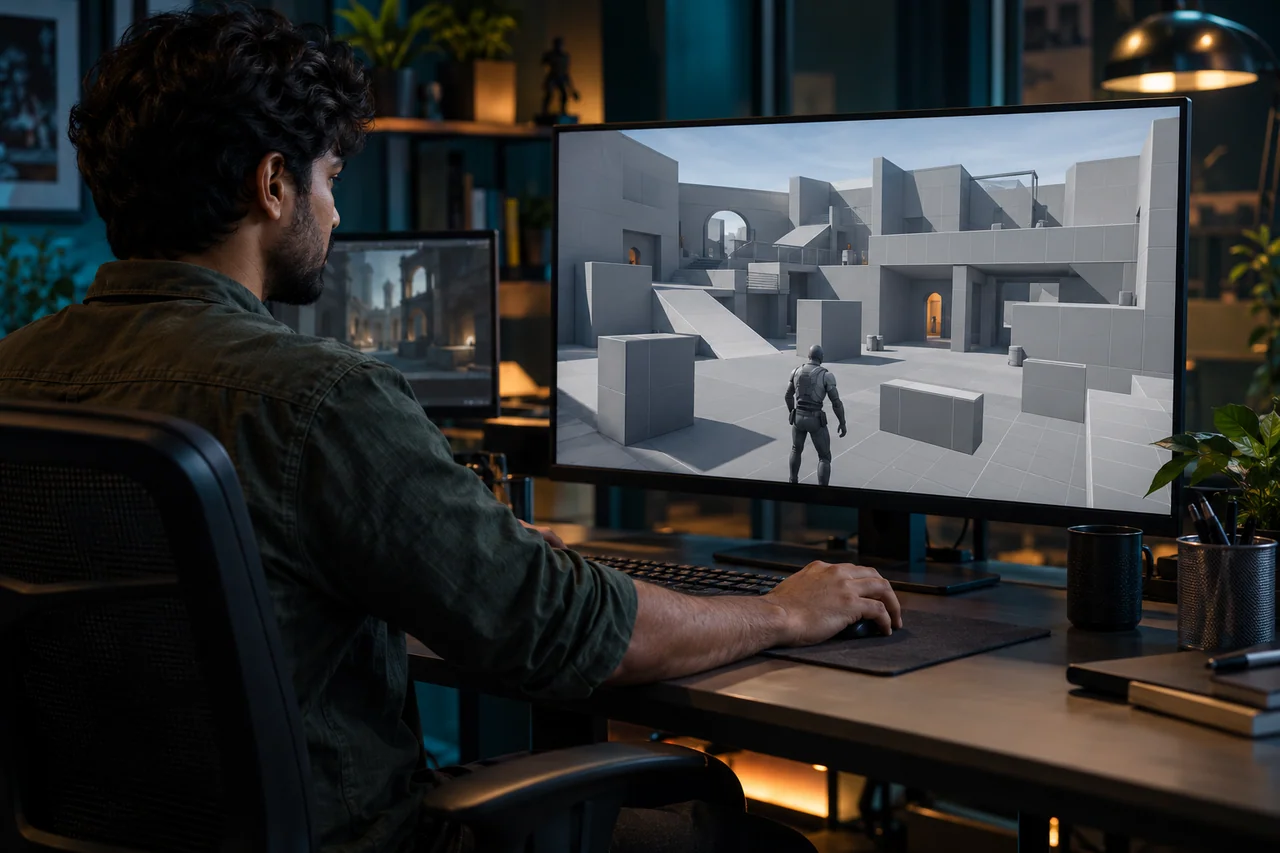 Materiais e preparação de uma experiência de jogo