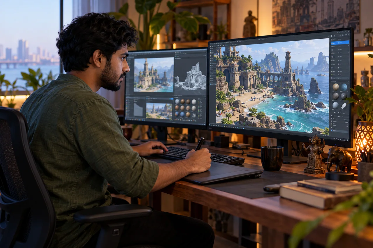 Materiais e preparação de uma experiência de jogo